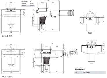 Pahlen Overflow Classic Wide 385 for linerbasseng