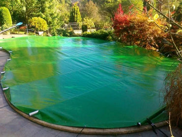 Rullbart bassengtrekk for 3×6 basseng inkl. manuell betjening