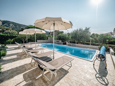 Glassfiberbasseng Barbados 9,40m x 3,70m x 1,50m