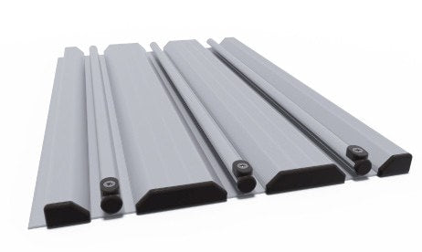 Poolovertræk Infinity 4×8 Klar plastik