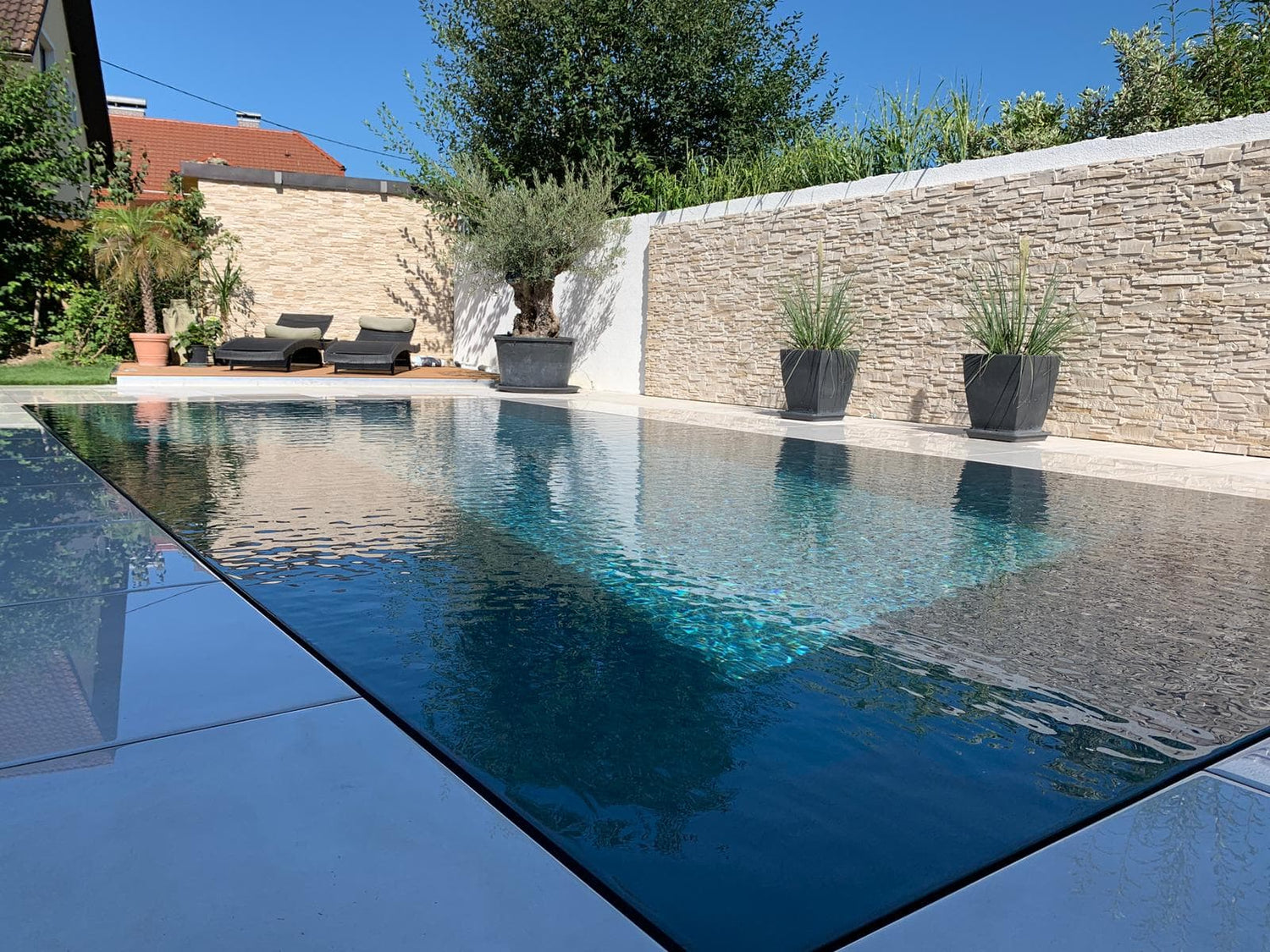 Eksklusivt PP-bassengoverløp