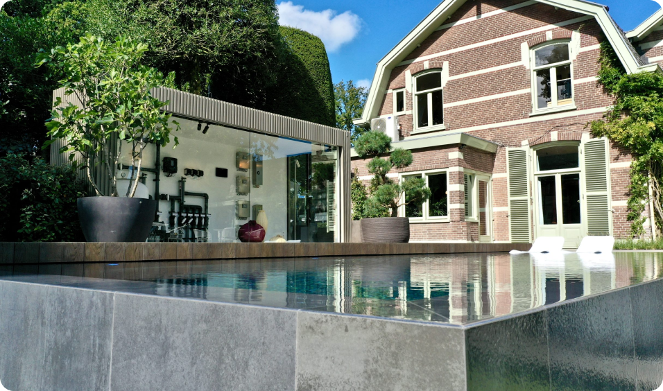 Pooltime Exclusive 10/20 mm skimmer Overjordisk PP-pool 4 x 10 x 1,5 m